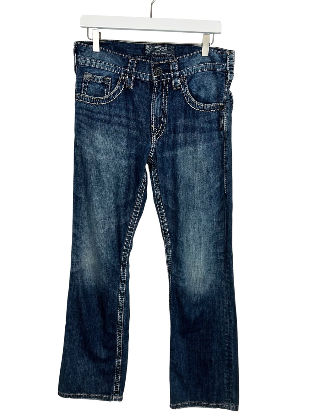 Silver Jeans Co. Y2K Zac Flap Jeans Men's Size W30 / L32 100% Cotton